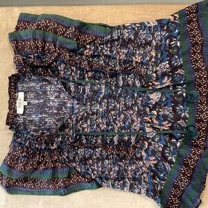 Sea NY Ruffled Sleeve Top